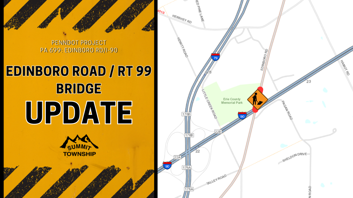 PennDOT Project PA 699 Edinboro Rd/Rt 99 Bridge Summit Township