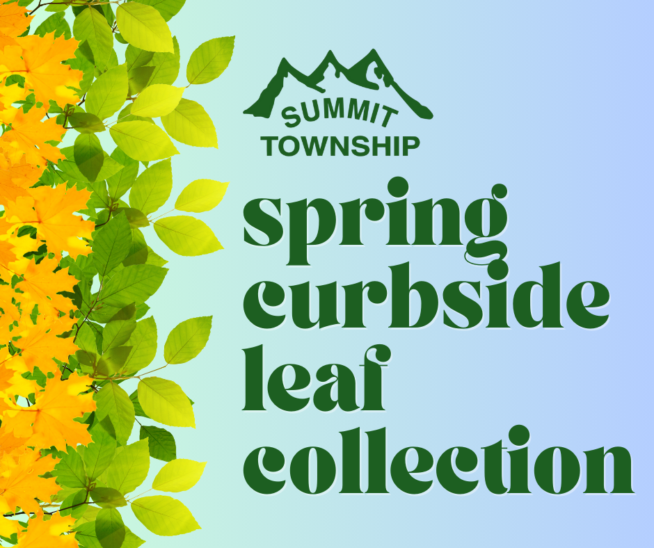 Spring Leaf Collection Pickup Week